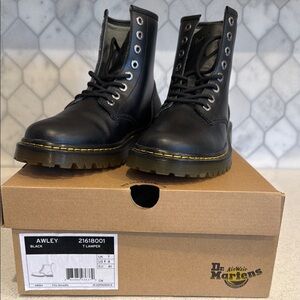 Dr. Martens Black Leather Boots men's 8
